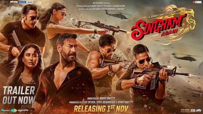 Ajay Devgn’s Singham Again Runtime Revealed: A Look at the Duration of Rohit Shetty’s Cop Universe Films