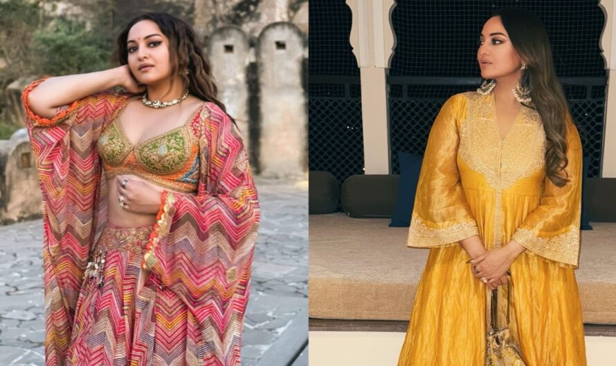 “Sonakshi Sinha Channels Ultimate Rajasthani Princess Vibes in Two Stunning Ethnic Looks—Which One’s Winning Your Heart?”