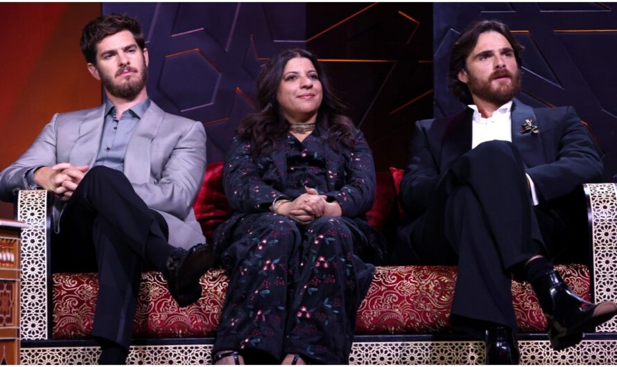 Zoya Akhtar Shares a Star-Studded Frame with Andrew Garfield and Jacob Elordi at Marrakech International Film Festival