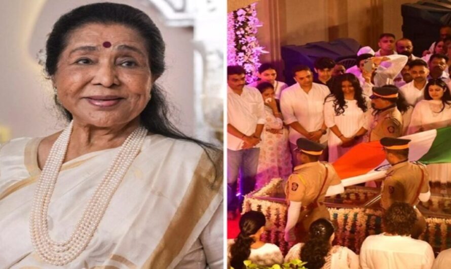 A Voice That Became a Nation’s Memory: Asha Bhosle’s Final Farewell with Full State Honours