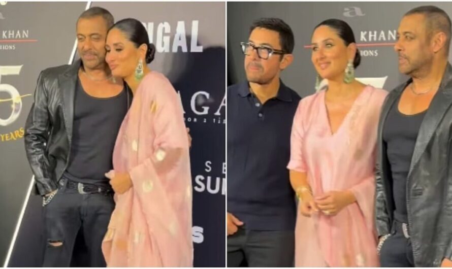 Salman Khan Debuts New Short Hair Look at ‘Lagaan’ 25-Year Celebration Alongside Aamir Khan and Kareena Kapoor Khan